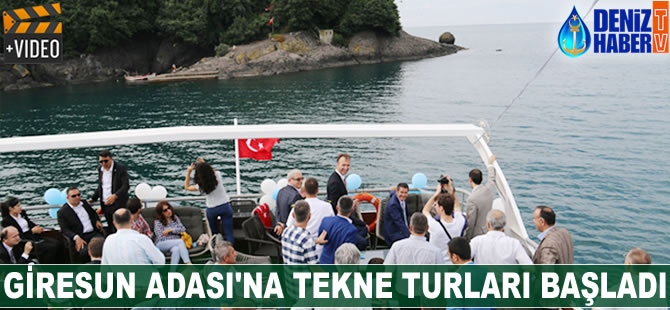Giresun Adası'na tekne turları başladı