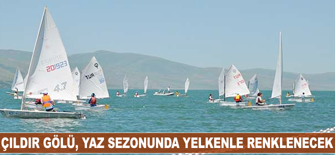 Kış turizminin gözdesi Çıldır, yazın da yelkenle renklenecek