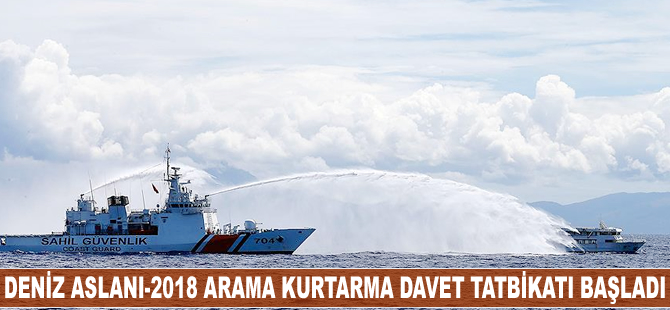 Deniz Aslanı - 2018 Arama Kurtarma Davet Tatbikatı başladı