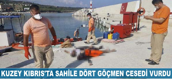 Kuzey Kıbrıs'ta sahile dört göçmen cesedi vurdu
