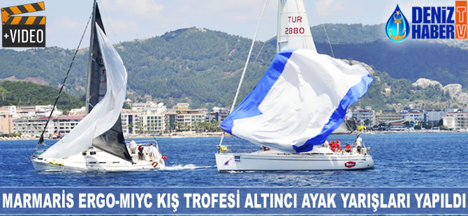 Marmaris ERGO-MIYC Kış Trofesi altıncı ayak yat yarışları yapıldı