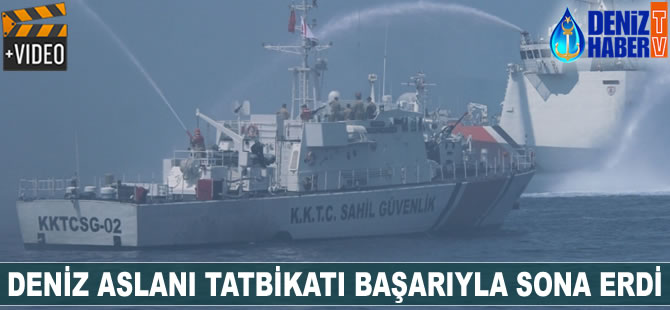 Deniz Aslanı Arama Kurtarma Davet Tatbikatı'nın başarıyla sona erdi