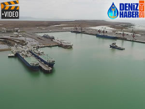 Bakü Uluslararası Deniz Ticaret Limanı genişletildi