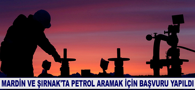Mardin ve Şırnak'ta petrol aranacak