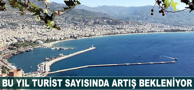 Bu yıl turist sayısında artış bekleniyor
