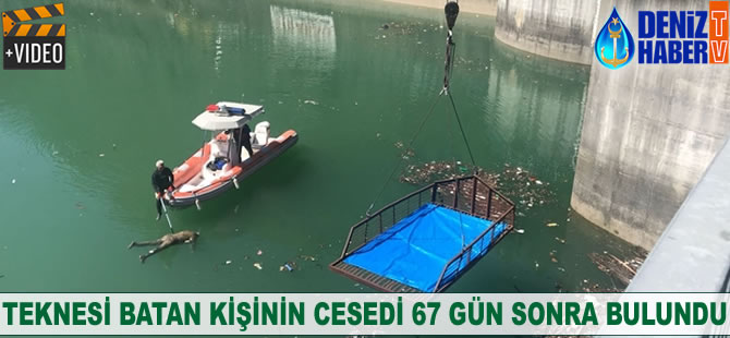 Muratlı Baraj Gölü'nde kaybolan kişinin cesedi 67 gün sonra bulundu