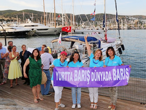 'Doğu Akdeniz - Kıbrıs Barış Seyri' için yolculuk başladı