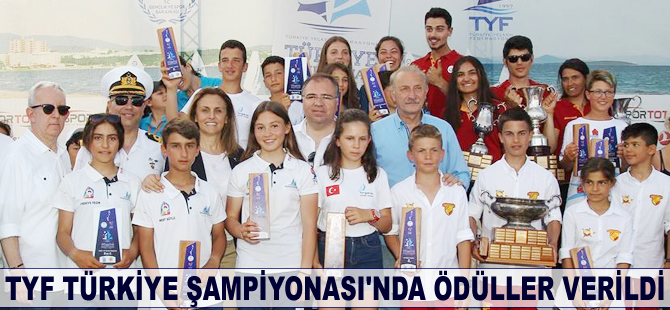 TYF Türkiye Şampiyonası'nda ödüller verildi
