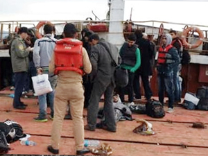 Mersin'de göçmen kaçakçılığı operasyonu yapıldı