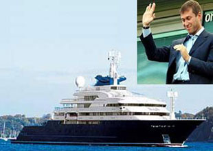 Abramoviç'e savaş gemisi gibi yat