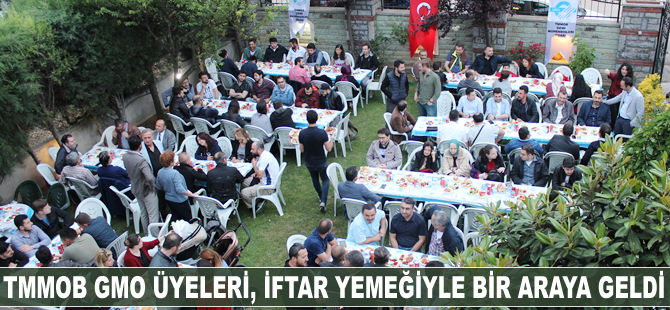 TMMOB Gemi Mühendisleri Odası üyeleri iftarda bir araya geldi