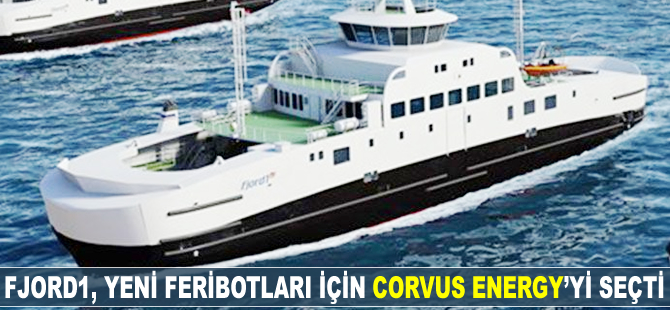 Fjord1, yeni feribotları için Corvus Energy’yi seçti