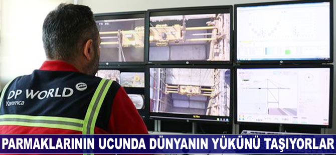 Parmaklarının ucunda dünyanın yükünü taşıyorlar