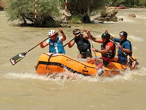 Türkiye Rafting Şampiyonası 2. ayak yarışları başladı