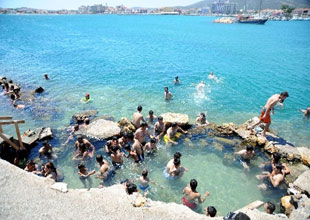 Termal suyu, denizle birleşti şifa oldu