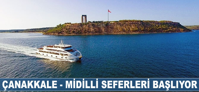 GESTAŞ, Çanakkale-Midilli seferlerine başlıyor