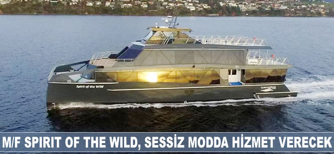M/F SPIRIT OF THE WILD, Avustralya'da sessiz modda hizmet verecek