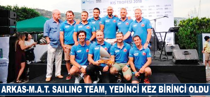 Arkas-M.A.T. Sailing Team, yedinci kez birinci oldu