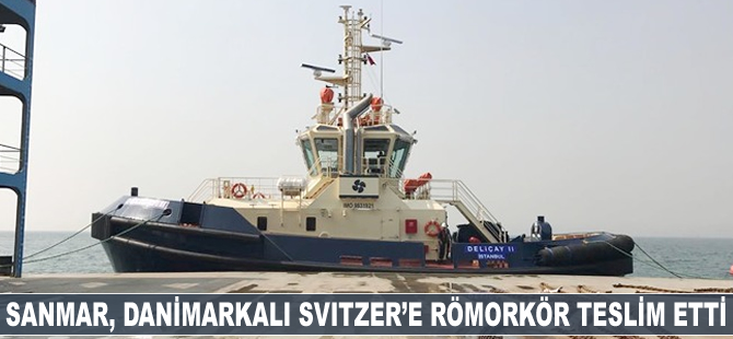 Sanmar, Danimarkalı Svitzer’e römorkör teslim etti