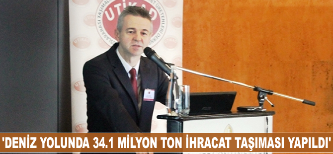 Emre Eldener: Deniz yolunda 34.1 milyon ton ihracat taşıması yapıldı