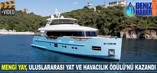 Mengi Yay, Uluslararası Yat ve Havacılık Ödülü'nü kazandı