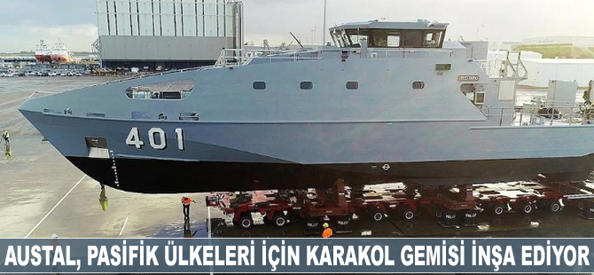 Austal, Pasifik ülkeleri için karakol gemisi inşa ediyor
