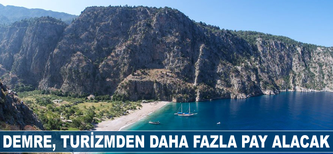 Kemal Çelik: Demre turizmden daha fazla pay alacak