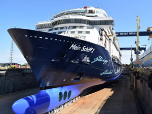 Meyer Turku, yeni ‘M/S MEIN SCHIFF 2’yi suya indirdi