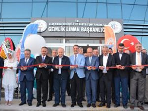 Bursa Gemlik Liman Başkanlığı yeni hizmet binası açıldı