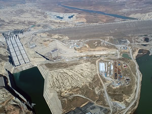 Ilısu Barajı'nda su tutma işlemleri başlatılıyor