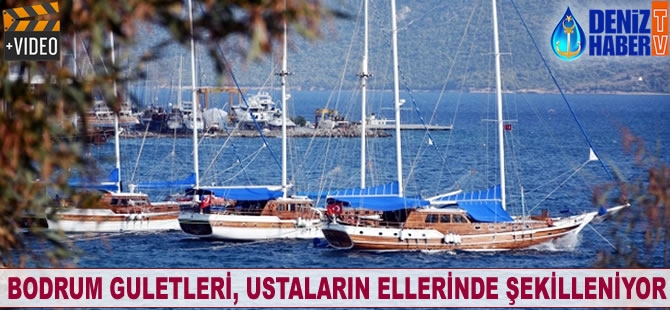 Bodrum guletleri, ustaların ellerinden çıkıyor