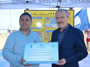 Balıkesir plajlarına 5 Mavi bayrak verildi