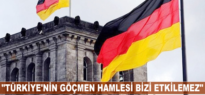 "Türkiye'nin göçmen hamlesi bizi etkilemez"