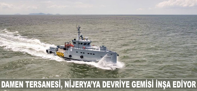 Damen Tersanesi, Nijerya'ya devriye gemisi inşa ediyor