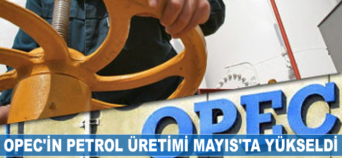 OPEC'in petrol üretimi Mayıs'ta yükseldi