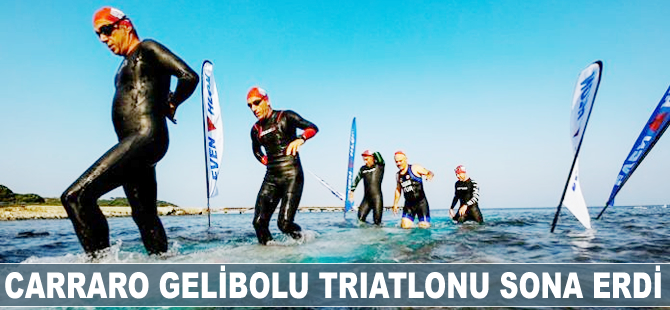 Carraro Gelibolu Triatlonu sona erdi