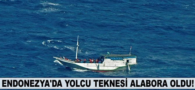 Endonezya'da yolcu teknesi alabora oldu!
