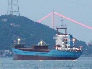 İstanbul Boğazı'nda arızalanan gemi paniğe neden oldu