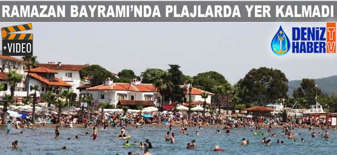 Ramazan Bayramı'nda plajlarda yer kalmadı