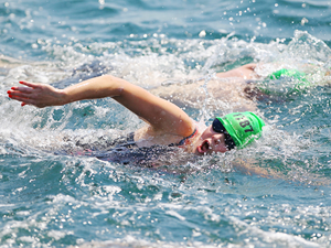 Binlerce sporcu İstanbul Boğazı’nda yüzmek için yarıştı