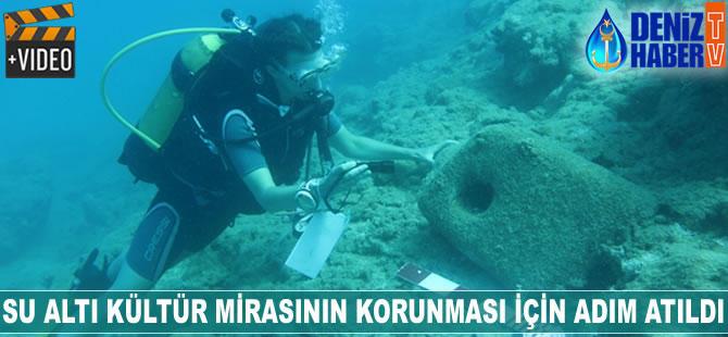 Su altı kültür mirasının korunması için adım atıldı