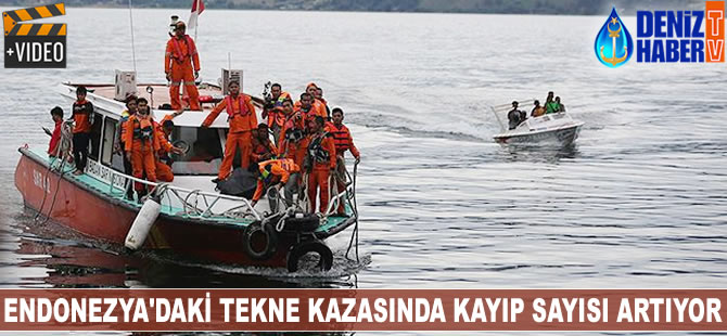 Endonezya'daki tekne kazasında kayıp sayısı artıyor!