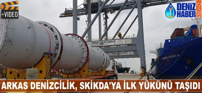 Arkas Denizcilik, Skikda Limanı'na ilk yükünü taşıdı