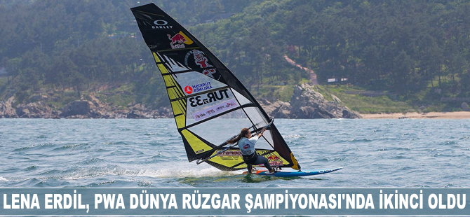 Lena Erdil, PWA Dünya Rüzgar Şampiyonası’nda ikinci oldu