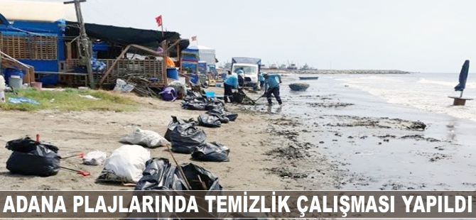 Adana'da Yumurtalık ve Karataş plajları temizlendi