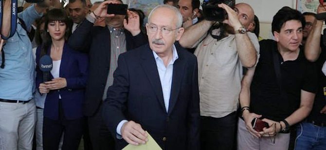 CHP Genel Başkanı Kılıçdaroğlu, oyunu Ankara'da kullandı