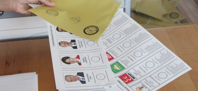 Oy verme işlemi saat 17.00'de sona erdi