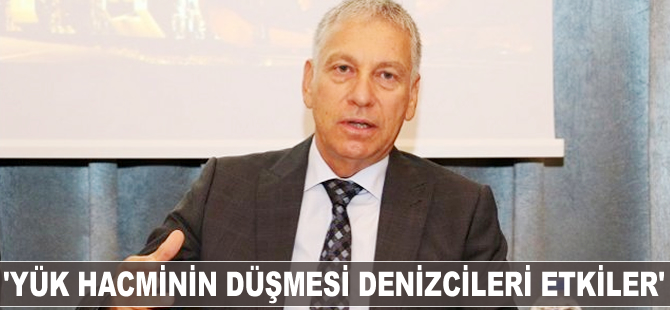 M. Cihat Lokmanoğlu: Yük hacminin düşmesi denizcileri etkiler