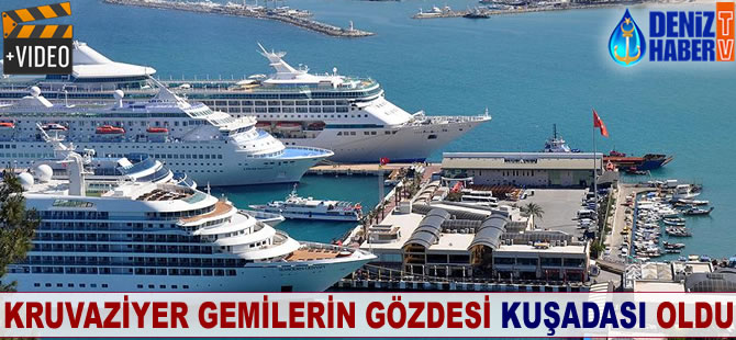 Kruvaziyer gemilerin gözdesi Kuşadası