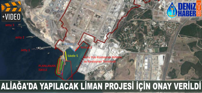 Aliağa’da yapılacak liman projesi için onay verildi